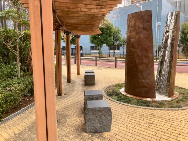 芝浦 「隙・煌々」モニュメント付近の写真2