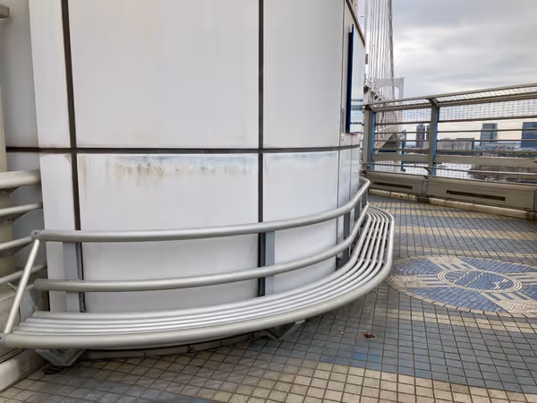 レインボーブリッジ遊歩道 サウスルートP23主塔部の写真1