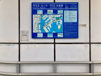 レインボーブリッジ遊歩道 サウスルートP23主塔部の写真3