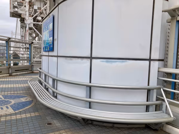 レインボーブリッジ遊歩道 サウスルートP24主塔部の写真2