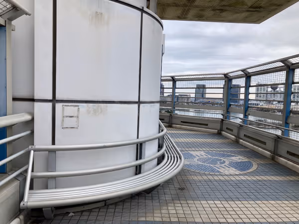 レインボーブリッジ遊歩道 サウスルートP24主塔部の写真1