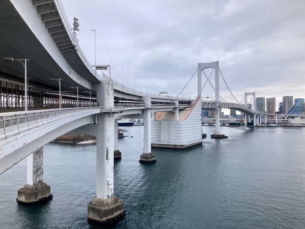 レインボーブリッジ遊歩道 ノースルートP24主塔部の写真4