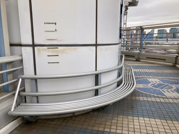 レインボーブリッジ遊歩道 ノースルートP24主塔部の写真1