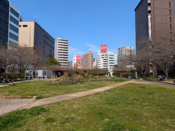 築地川亀井橋公園の写真1