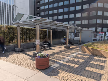 築地川銀座公園 東劇側の写真1