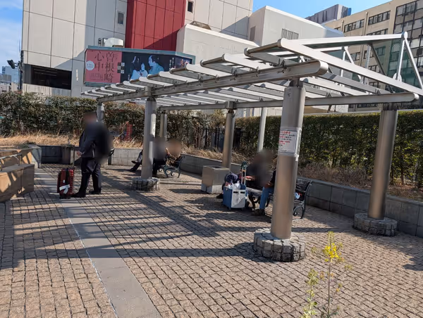築地川銀座公園 東劇側の写真4