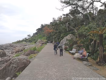 初島島嶼度假村側步道