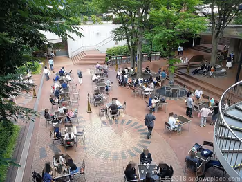 新宿三井ビル55ひろば俯瞰図