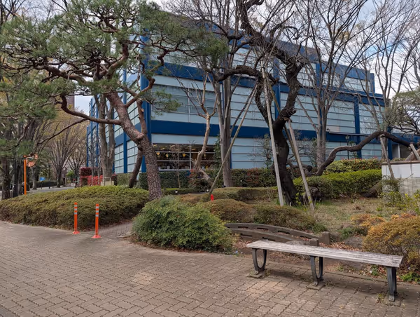 世田谷文学館前の写真3