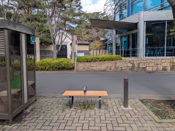 世田谷文学館前の写真2